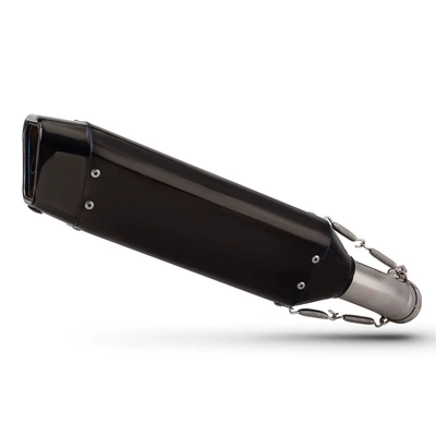 Suitable for Kawasaki Zx4R/25R Motorcycle exhaust pipe - zx4r-middle-section-sr2-dream-star-middle-section-all-black
