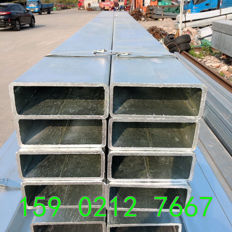 镀锌方管25*25 60*60 非标镀锌方管40*100 50*75 45*70镀锌矩形管