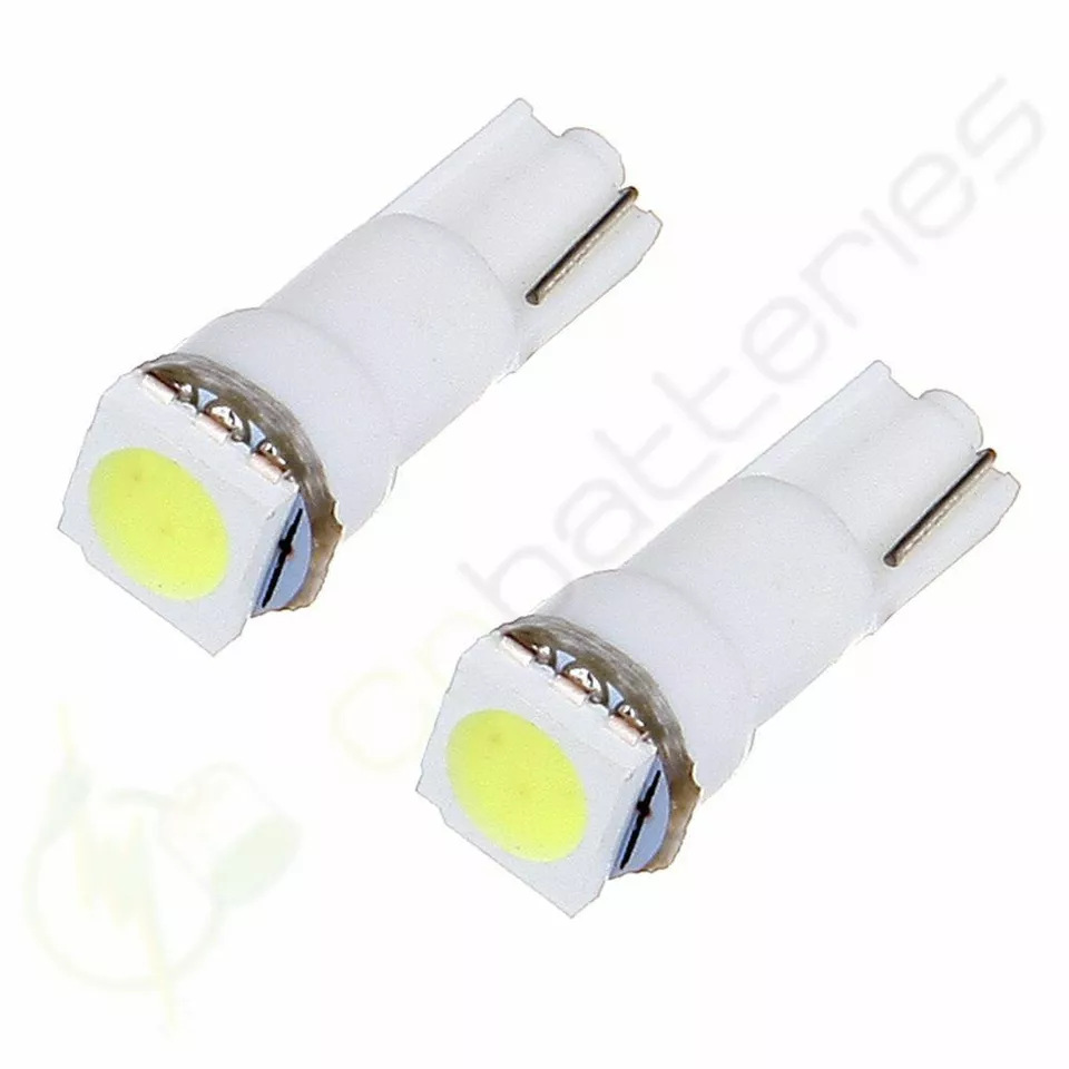 Bombilla de automóvil T5 lámpara de instrumentos LED de automóvil lámpara de maquillaje T5 1SMD T5 con lámpara de base
