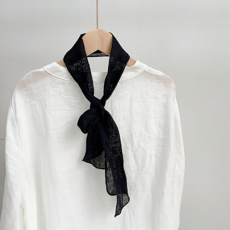 리넨 블랙-10*110cm