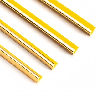 Customized Plastic Bendable Edge Strips Pvc Edge Strips Special-Shaped Gold Edge Strips Gift Box Decorative Strips U-Shaped Package