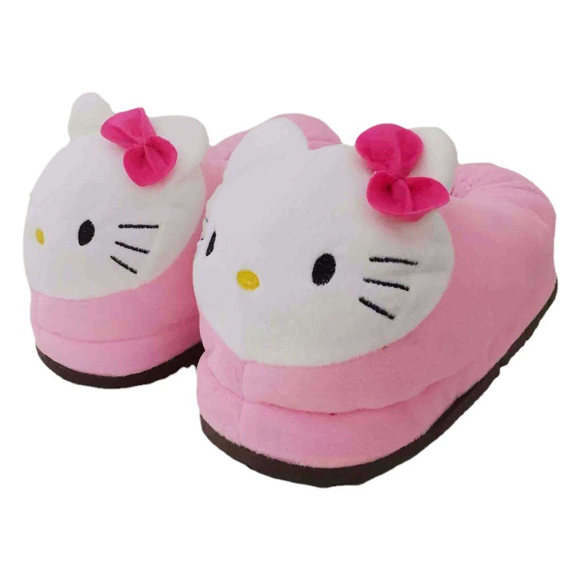 Зимняя пена пара Розовый Красный Kt Cat в наличии супер Флисовые женские круглые вискозные бахилы тапочки с носком хлопковые тапочки