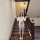 Blum @ rine French Gentle Style Pure Desire Lazy Foreign Style Three-dimensional Flower Age-reducing creamy-white Knitted Cardigan Women