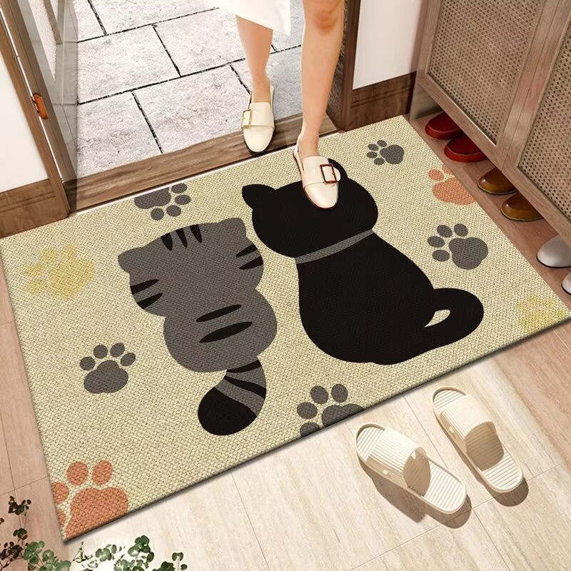 린넨 흡수성 바닥 매트 6