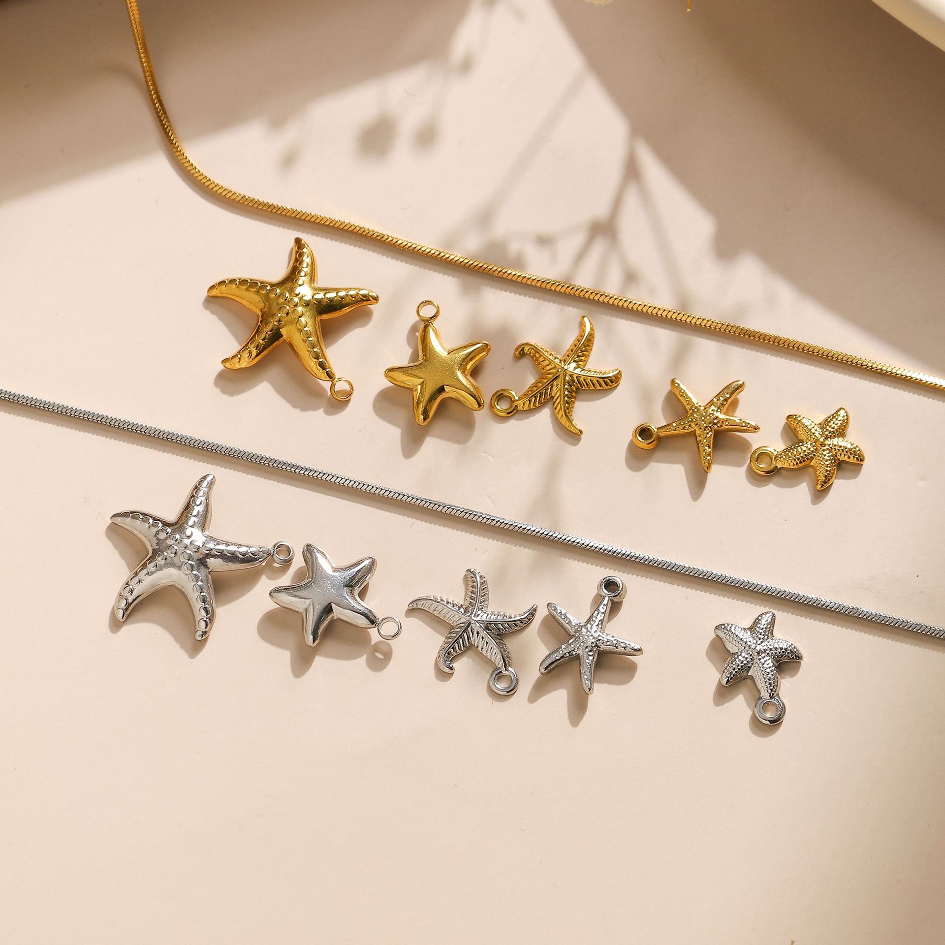 All Seasons Season 1 Piece 304 Stainless Steel Starfish Pendant