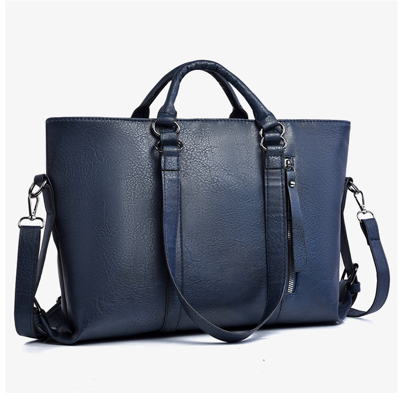 Women's Shoulder Tote Bag Retro Large Capacity Designer Handbag_voghion.com