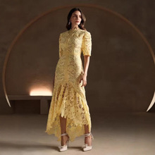 ŷ��Ůװ2025��ȹ���¿�INS������˿����΢�������������ζ�ȹ Ů