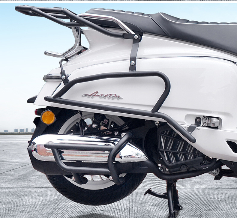 Suitable for Dongfeng 150Aura Exhaust Bar Anti-Fall and Anti-Scalding Exhaust Protective Cover Protective Bar Protective Bar Modification Accessories