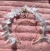 White hairband (single)
