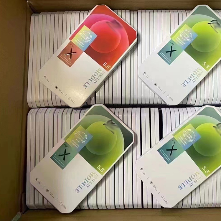 触摸屏幕总成手机显示器铁盒批发电池铁盒包装