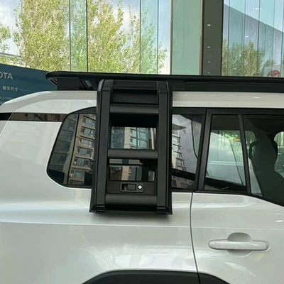 Ladder Side Schoolbag Appearance — Roof rack