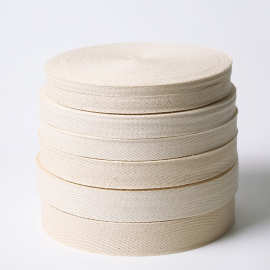 厂家直销 1cm-5cm本白黑色漂白人字带 双人字带 包边带 织带