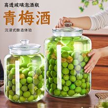 泡酒玻璃瓶专用酒瓶青梅空瓶杨梅果酒食品级酒坛子密封罐容器酒罐
