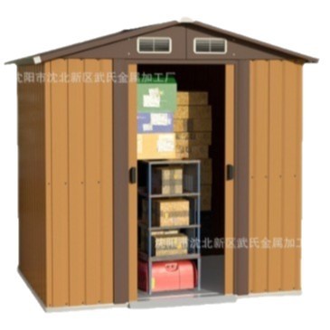 新製品のおすすめ 屋外収納 ツールルーム 中庭 庭 雑貨小屋 可動式収納ルーム 組み合わせ シンプルハウス|undefined