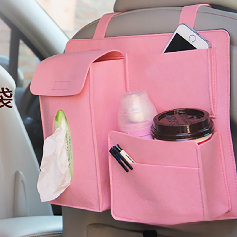 Multifunctional Car Storage Bag Car Storage Box Hanging Bag Car Seat Back Organizer