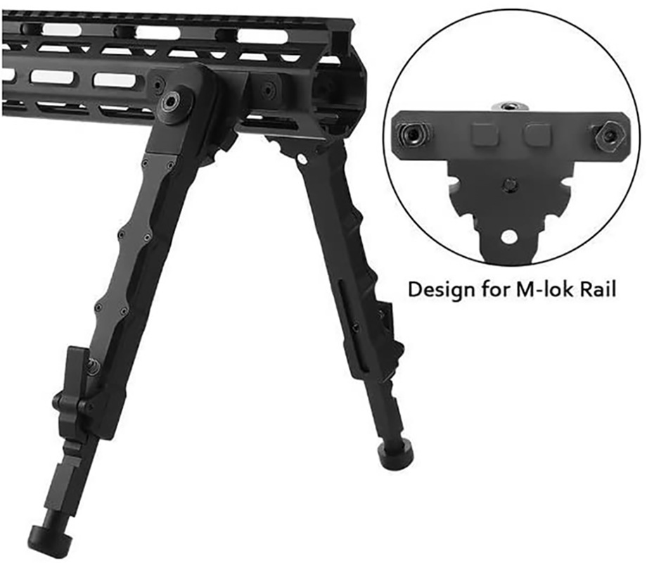V9 Split MLok Tripod, M-LOK Metal Tactical Bracket, Black Mlok Tripod_desvips.com