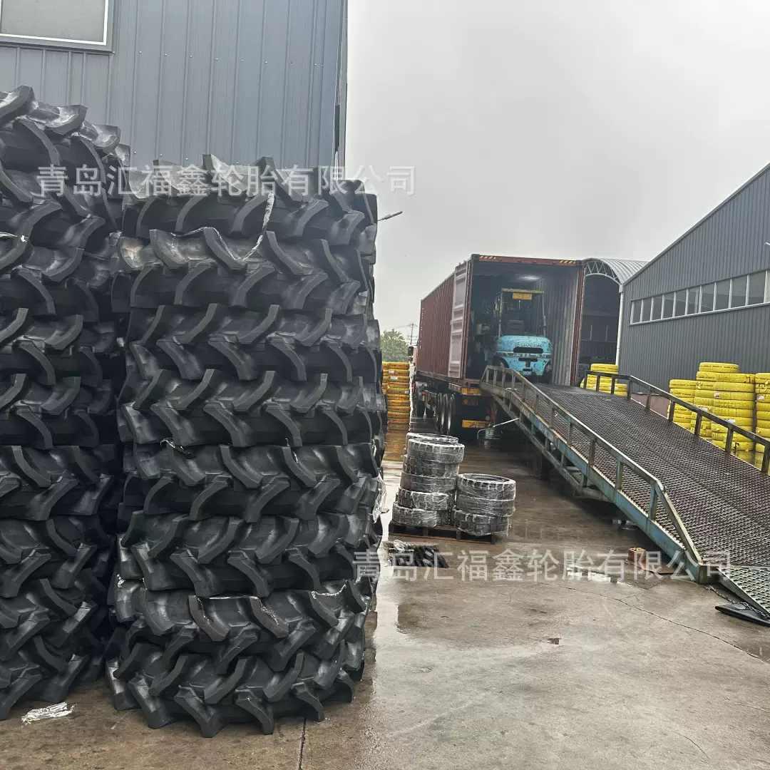 出口日本半高花拖拉机轮胎13.6-26 12.4-24性价比高 可FOB 可拼柜