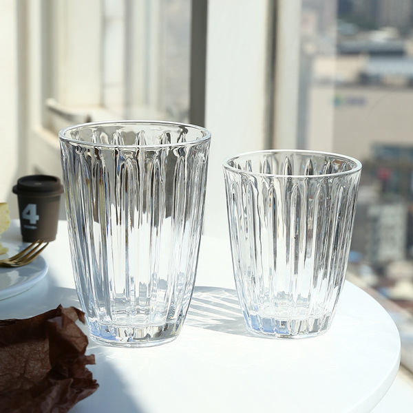Glass coffee creative tea cup for home use