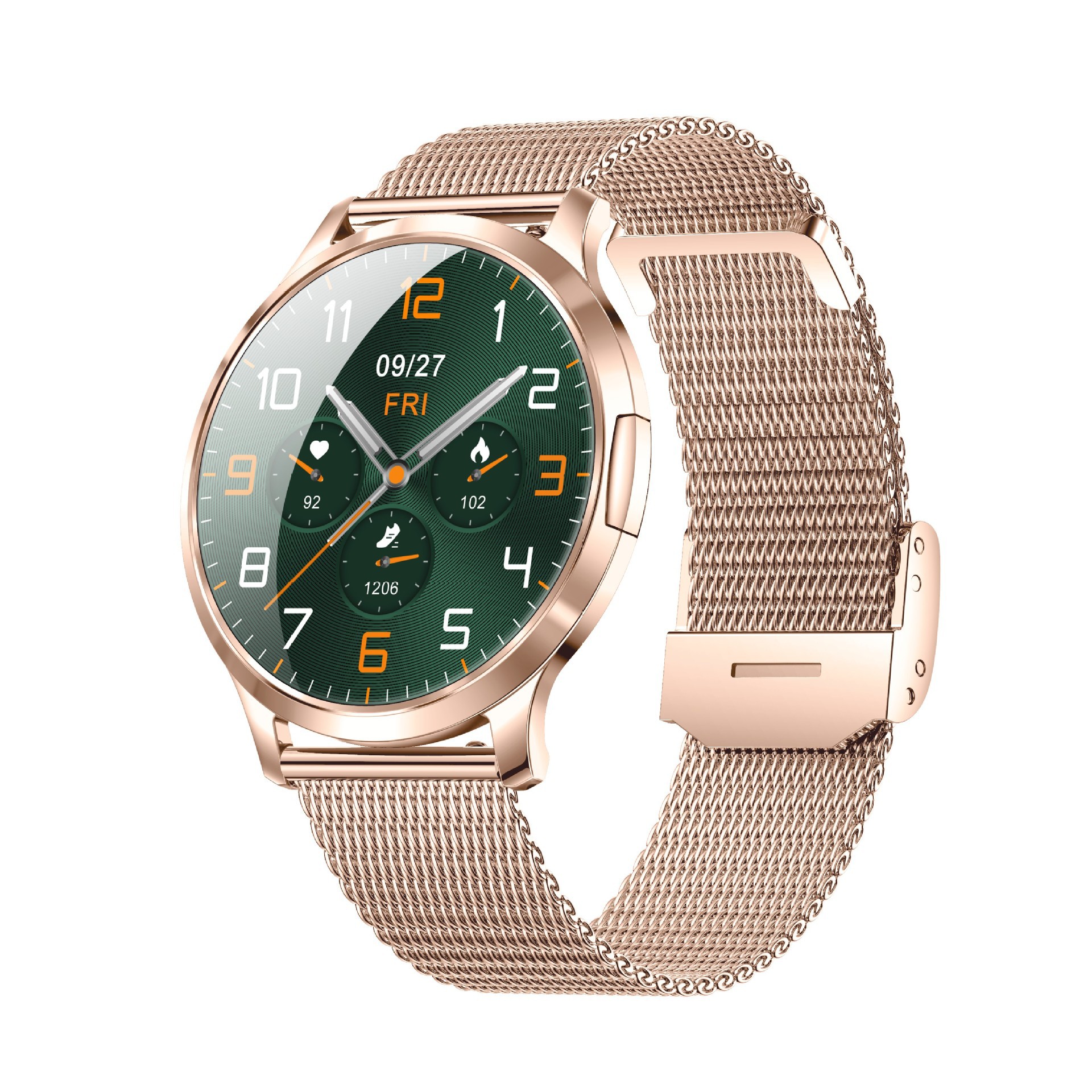 V93 Ultra Thin Smartwatch With Call Function 1.32 Inch Spherical Screen Heart Rate & Blood Pressure Monitoring_voghion.com