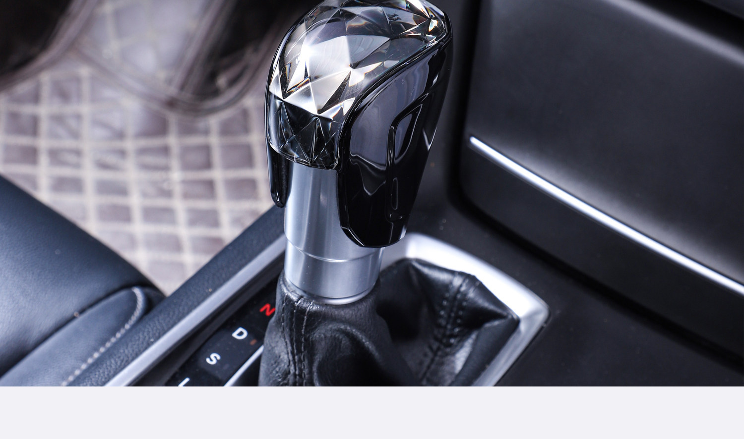 Ejv Accord Inspire modified crystal gear shift knob cover, Accord Inspire crystal automatic gear shift lever accessory
