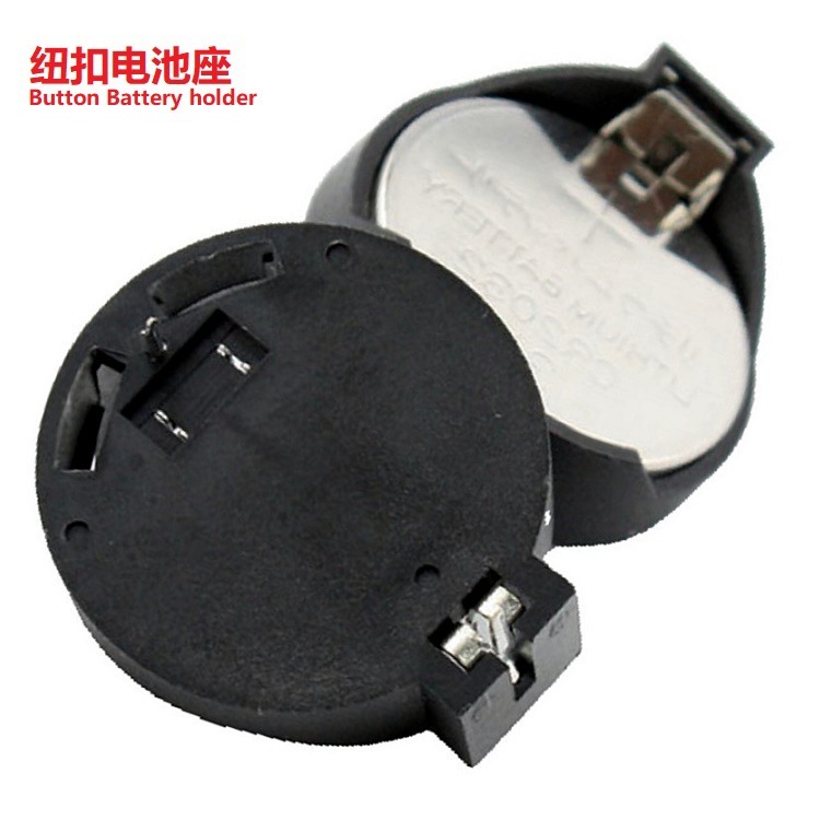 电池母座纽扣圆形 供应纽扣电池插座  厂家批发圆形电池座子