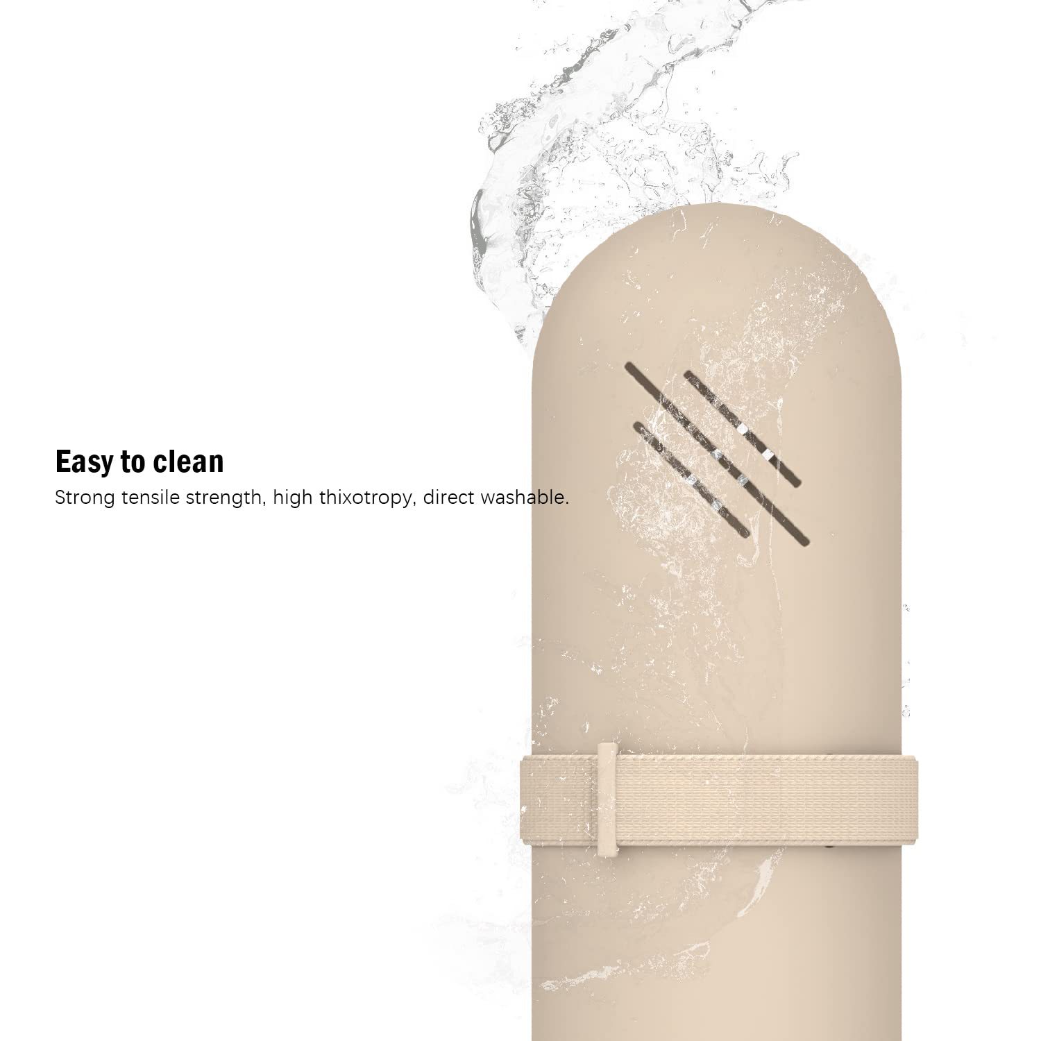 Amazon Venta caliente bolsa de almacenamiento de cepillo de maquillaje bolsa de cosméticos de silicona bolsa de viaje bolsa de cepillo de maquillaje a prueba de polvo caja de almacenamiento multifuncional