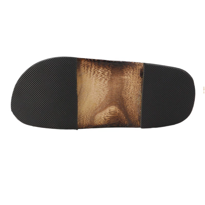 Женские летние женские тапочки-сабо Dongying, жареный чай из цельного дерева, барбекю, коричневые японские тапочки-сабо, шлепанцы