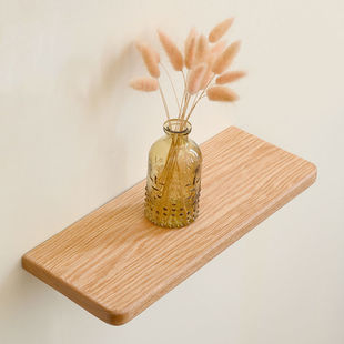 Single Plank Oak Single Plank Layered Shelf Wall-Mounted Storage Rack Bookshelf Aliexpress