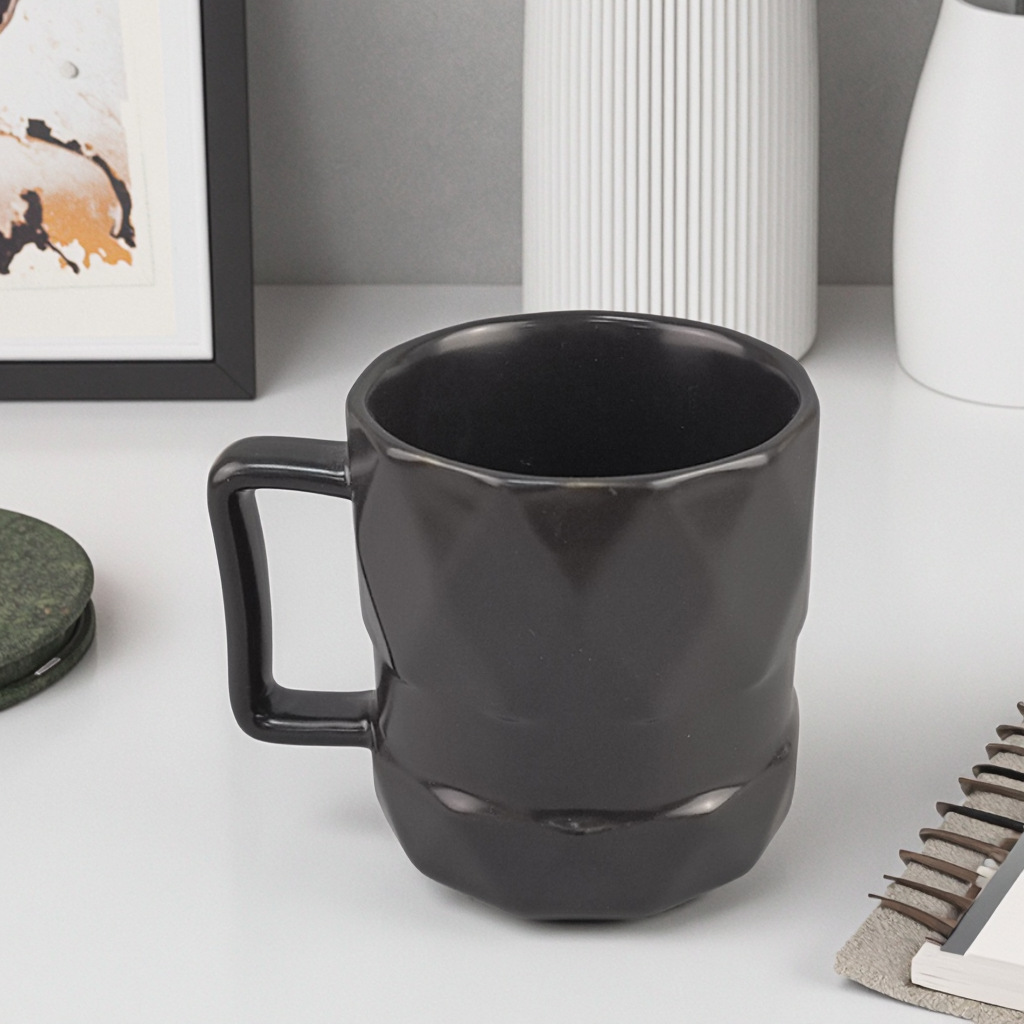 Tazas de desayuno de cerámica de alto valor de pareja tazas de agua tazas de café de temperatura media tazas de marca retro transfronterizas tazas creativas nórdicas