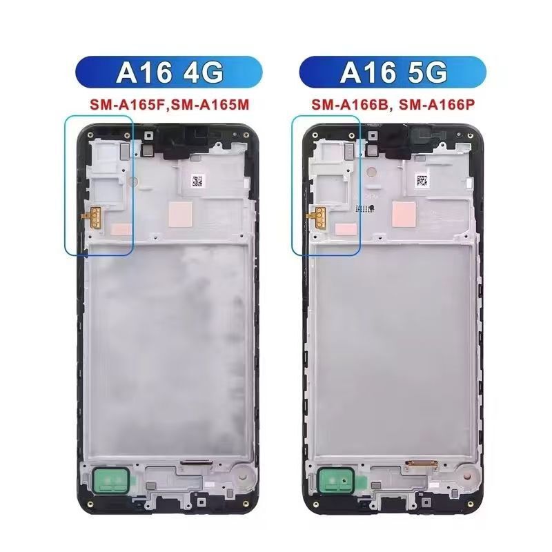 Suitable for Samsung A16/A166 5g Oled Framed Mobile Phone Assembly Lcd Screen Display Unit Wholesale