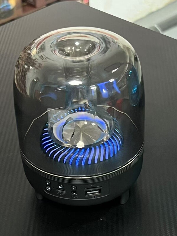 2024 Amazon プライベートモデル Bluetooth スピーカーサブウーファー Glazed Light ワイヤレスホームコンピュータ小型デスクトップスピーカー|undefined