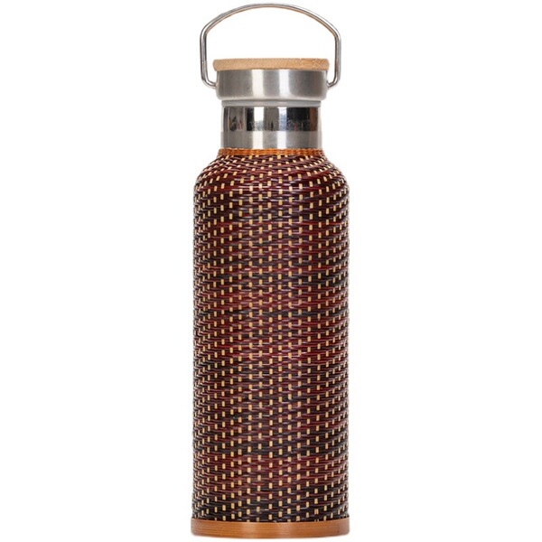 Retro handheld glass stainless steel for traveling