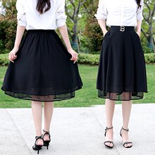 2024年夏季简约时尚潮流百搭半身裙J-DNE-D03