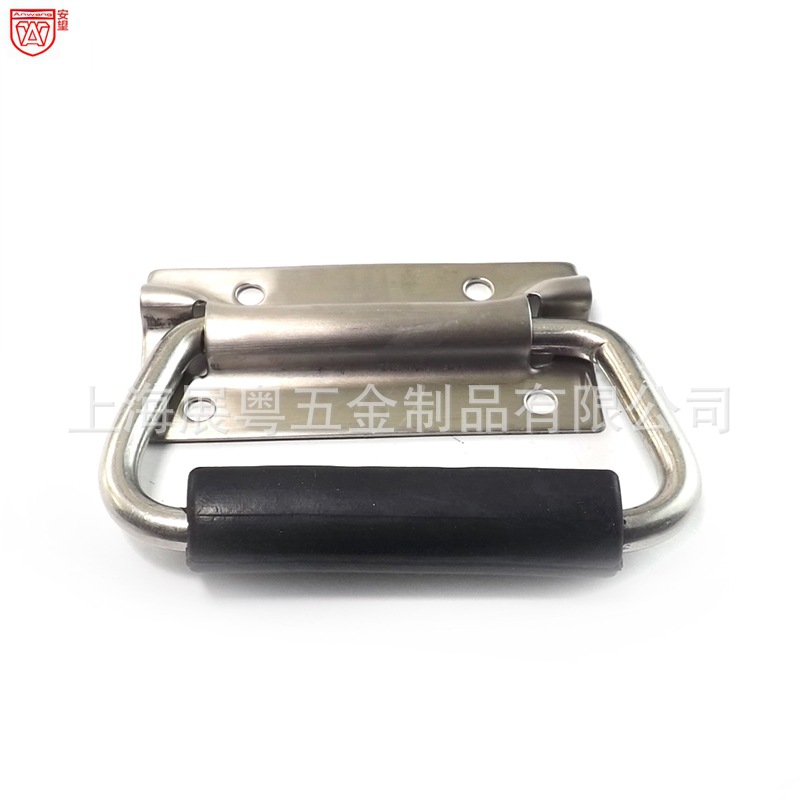 Anwang95 acero inoxidable 304 mango de caja de madera mango de caja de acero mango de equipo de transporte industrial