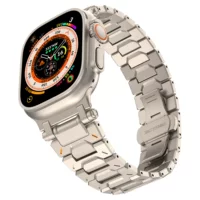 ticmate Explorer: браслет из нержавеющей стали для Apple Watch Ultra, цвета серебро, титан, черный