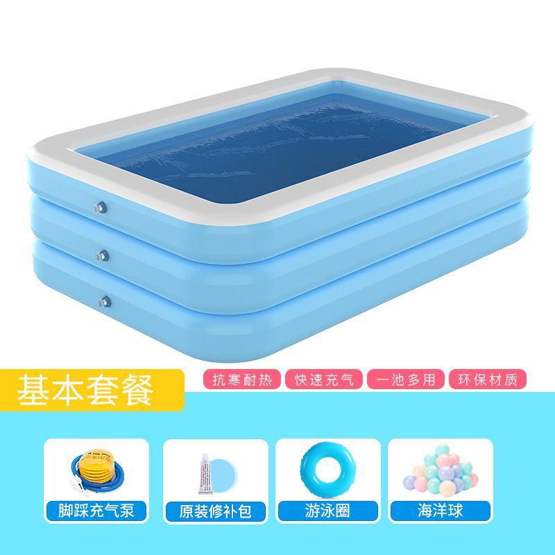 Piscina infláble para niños Piscina para niños Piscina para bebés Piscina para bebés Piscina para bebés Comercio exterior