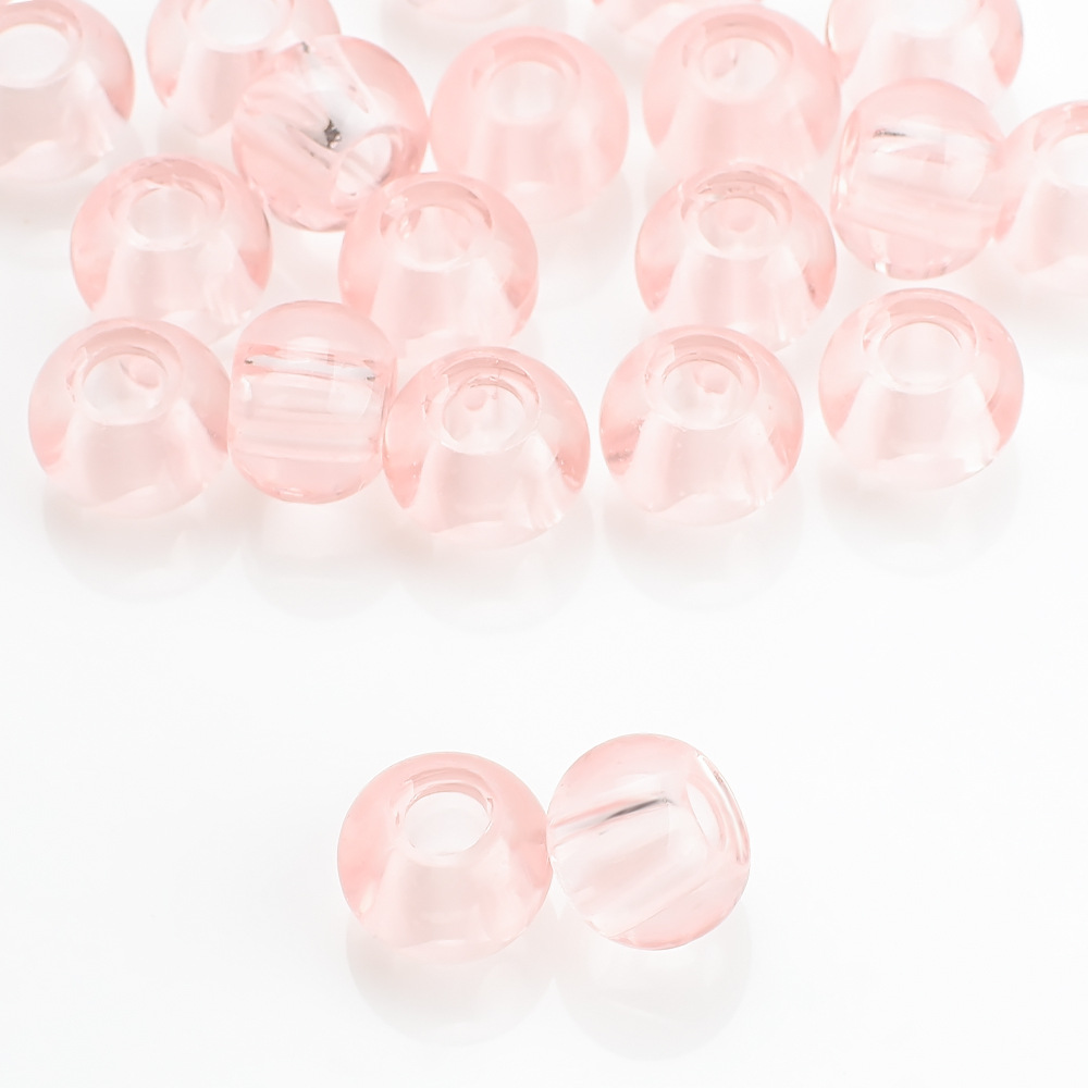 20 PCS/Package 10 * 14mm Hole 6~9.9mm Glass Round Beads display picture 12