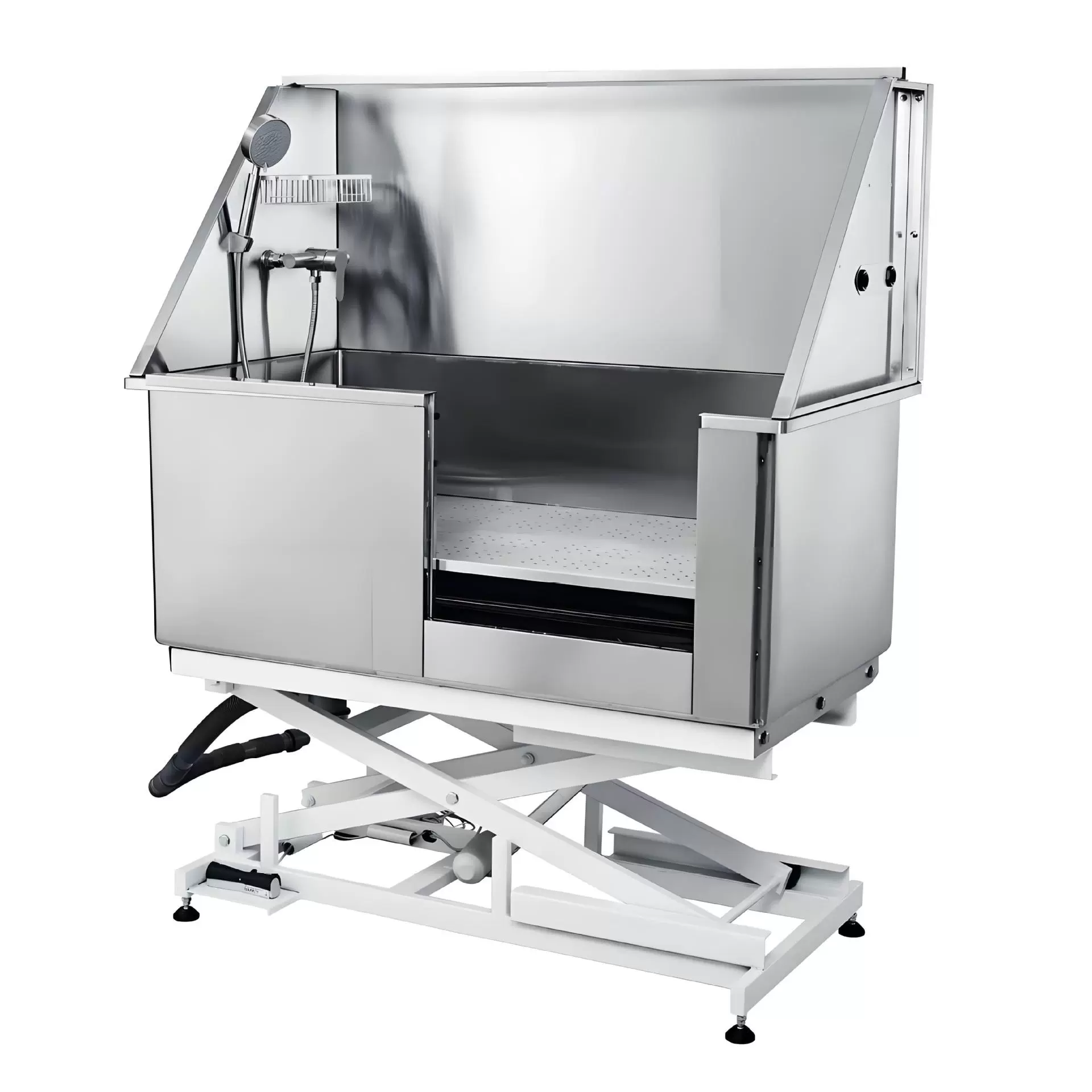 Электрическая ванна для собак из нержавеющей стали, специальная ванна для зоомагазинов, большая ванна для купания собак, электрический подъемник для мытья кошек.