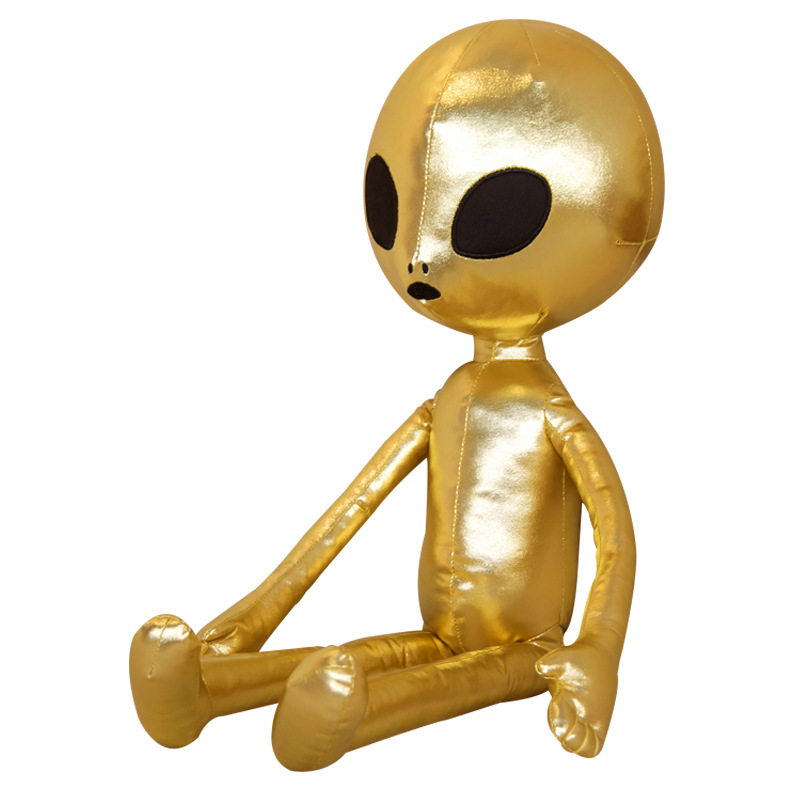Bobbi Oso Lindo de LA PU de cuero brillante Alien muñeca de peluche de juguete creativo divertido grande máquina de agarre transfronteriza muñeca