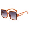 Fashionable sunglasses, trend retro square glasses solar-powered, 2022 collection, internet celebrity