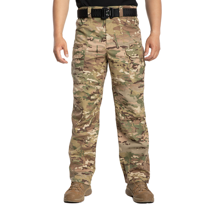Camouflage Pants Tactical Pants Spring and Autumn Outdoor Clothing Multi-Pocket American Cargo Pants