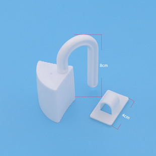 Shein Kidsren's Safety Door Card Creative Hook-Shaped Kidsren's Anti-Pinch Safety Door Stopper Household Windproof Door Plug