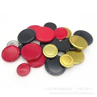 The Manufacturer Has Ready-Made Tinplate Lids with Good Sealing and Complete Specifications. Various Colors Are Available and Can Be Printed with Screen-Printed Logos
