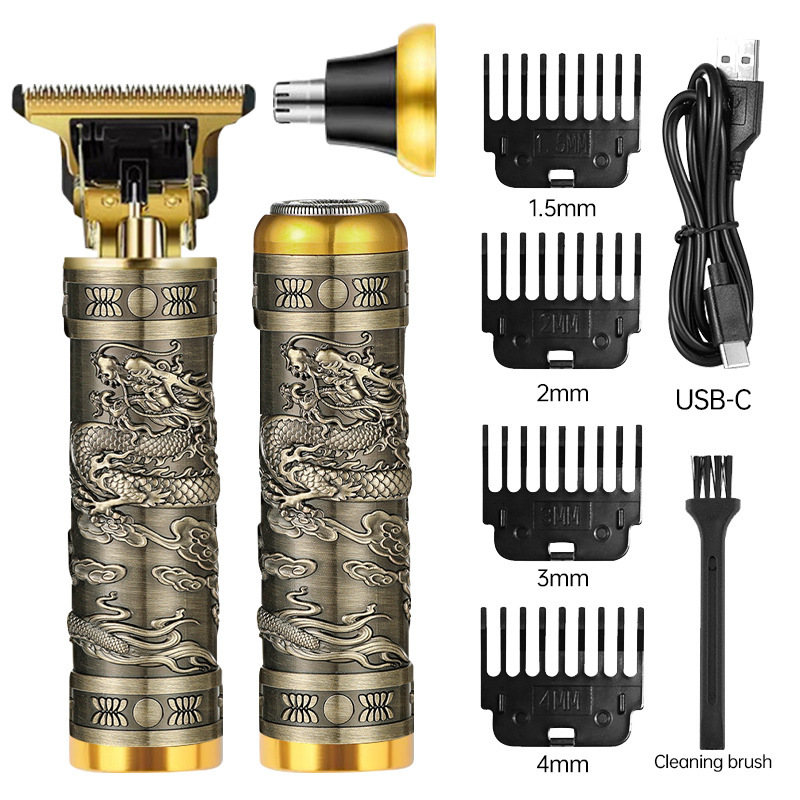 T9理髪器電気はさみ剃りヘッド神器成人家庭用男性用ヘアサロン専用彫刻電気バリカン|undefined