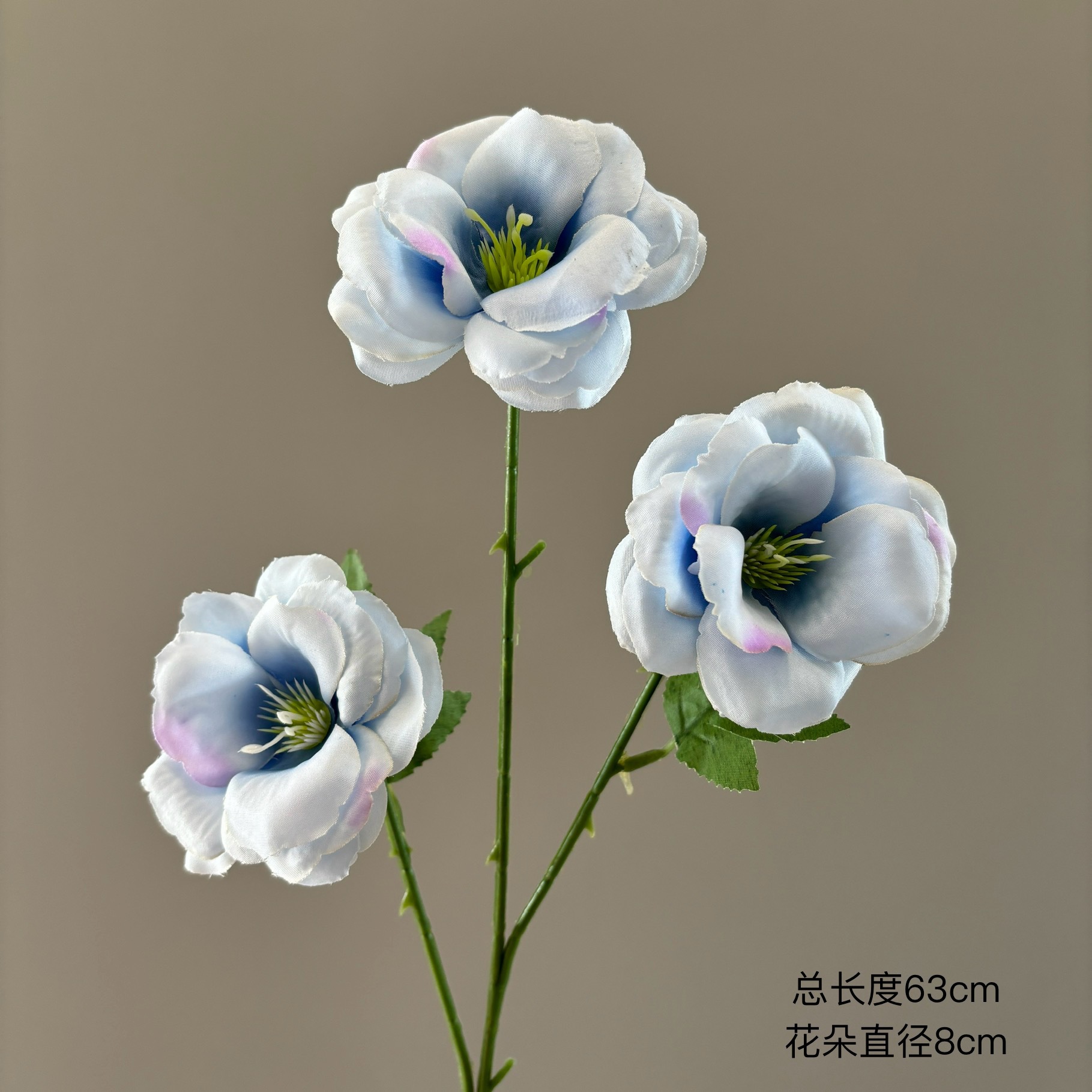 신선한 장미 3송이