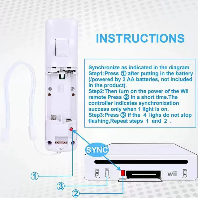 Беспроводная прямая рукоять Wii, нейтральная правая рукоять Wii, обычная прямая рукоять Wii, упаковка жемчужного хлопка, без силикона