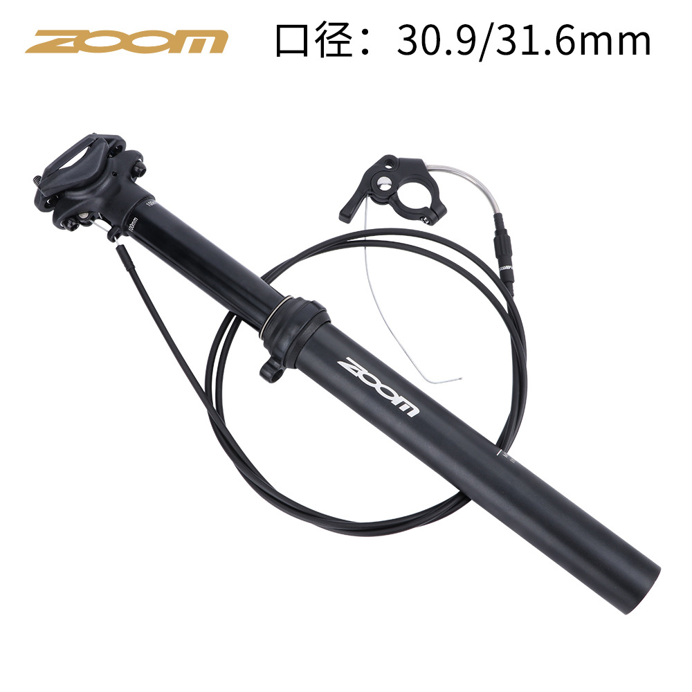 Transfronteriza Taiwán ZOOM bicicleta de alambre controlado hidráulico de elevación tubo del asiento bicicleta de montaña poste del asiento 30,9mm