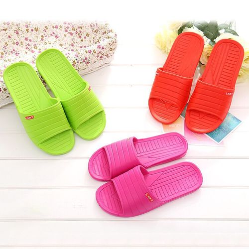Yibang couple leisure home eva bathroom slippers men and women indoor home non-slip thin hotel slippers summer