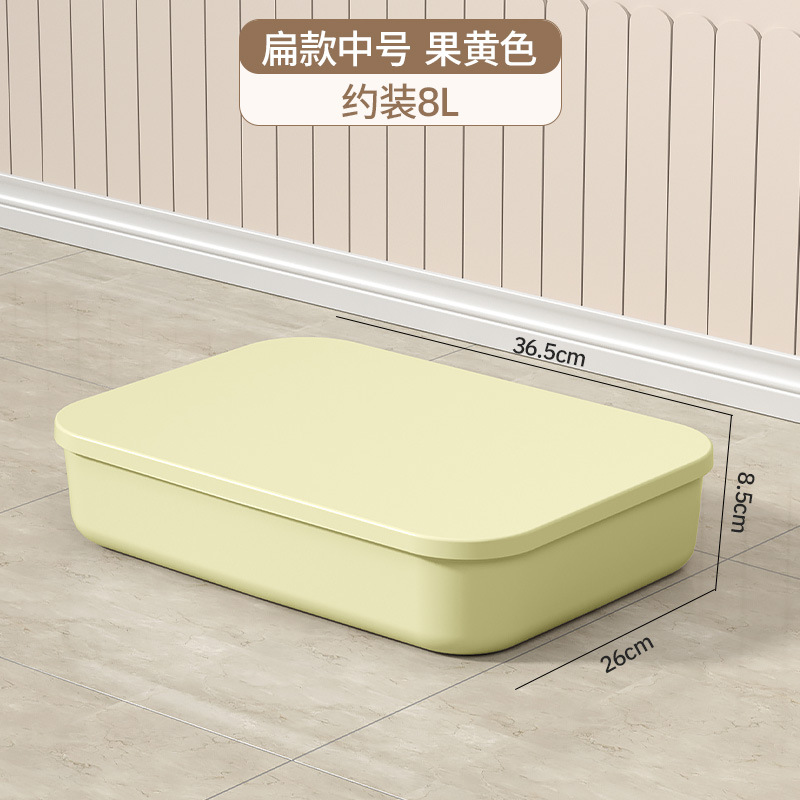 과일 노란색 (뚜껑이있는 큰 평면)