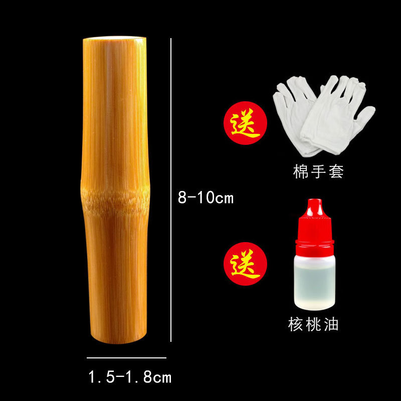 BK9K 卸売固体竹翡翠竹ハンドル部分古い竹竹毛根素材 15-20 ミリメートルハンドヘルド小型|undefined